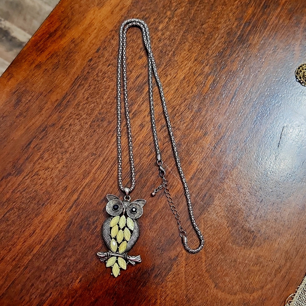 Owl‎ necklace
